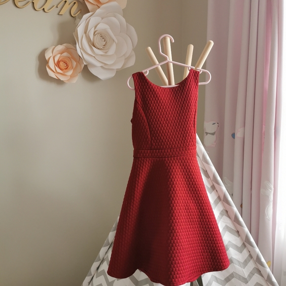 Sugar plum Christmas red dress 7t - Picture 7 of 8